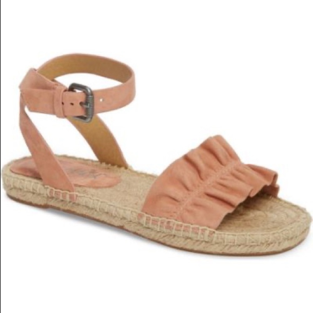 Splendid Becca Ruffles Espadrille (pink)